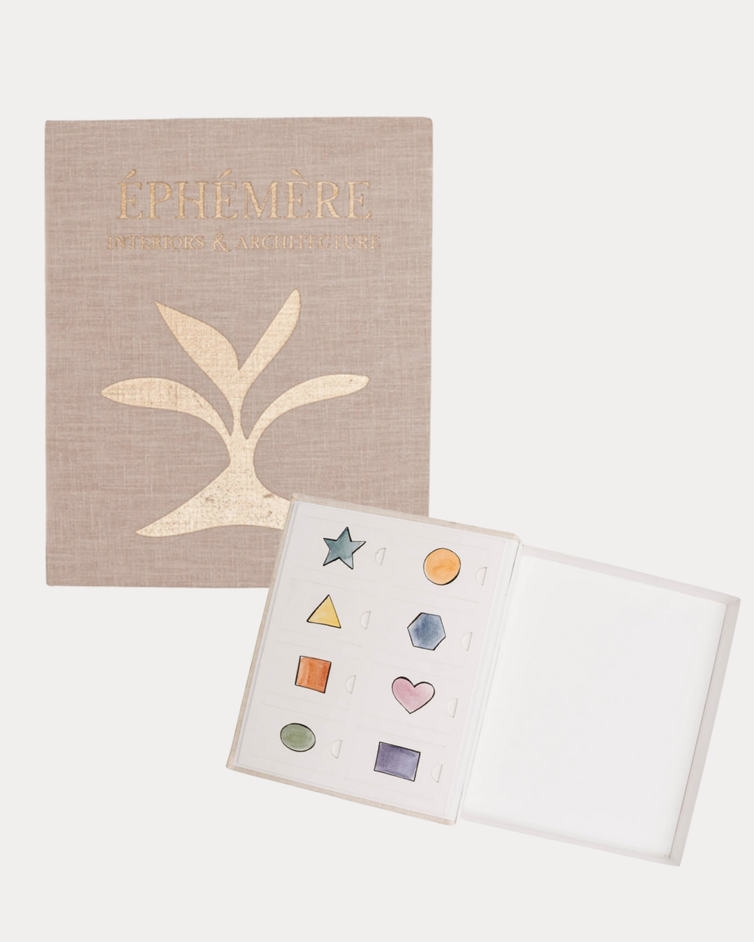 FLASHCARD FAUX COFFEE TABLE BOOK